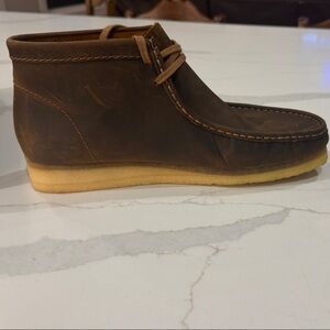 Clarks Dark Brown Chukka Boots